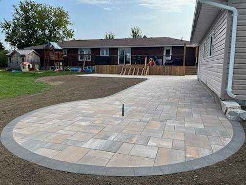 Oakwood patio and deck